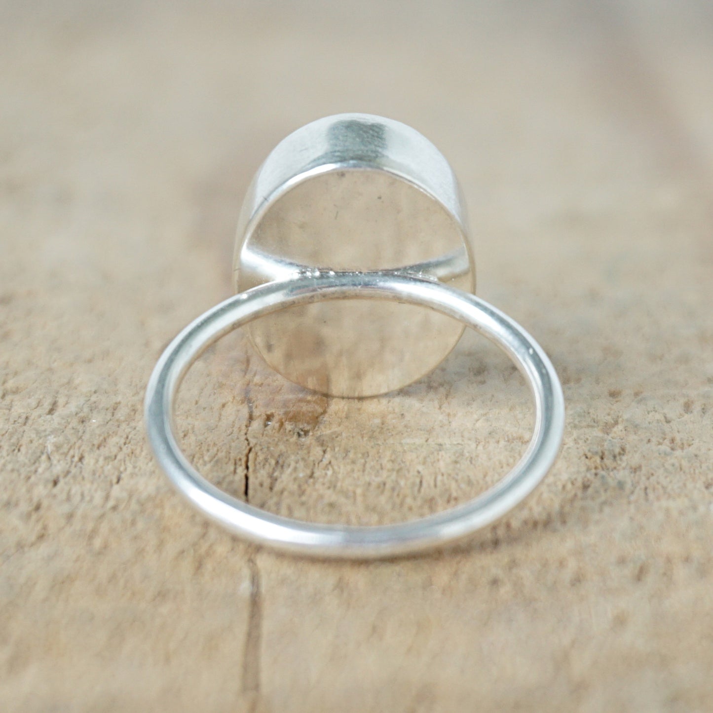 Size 8 Kingman Turquoise Stacking Ring