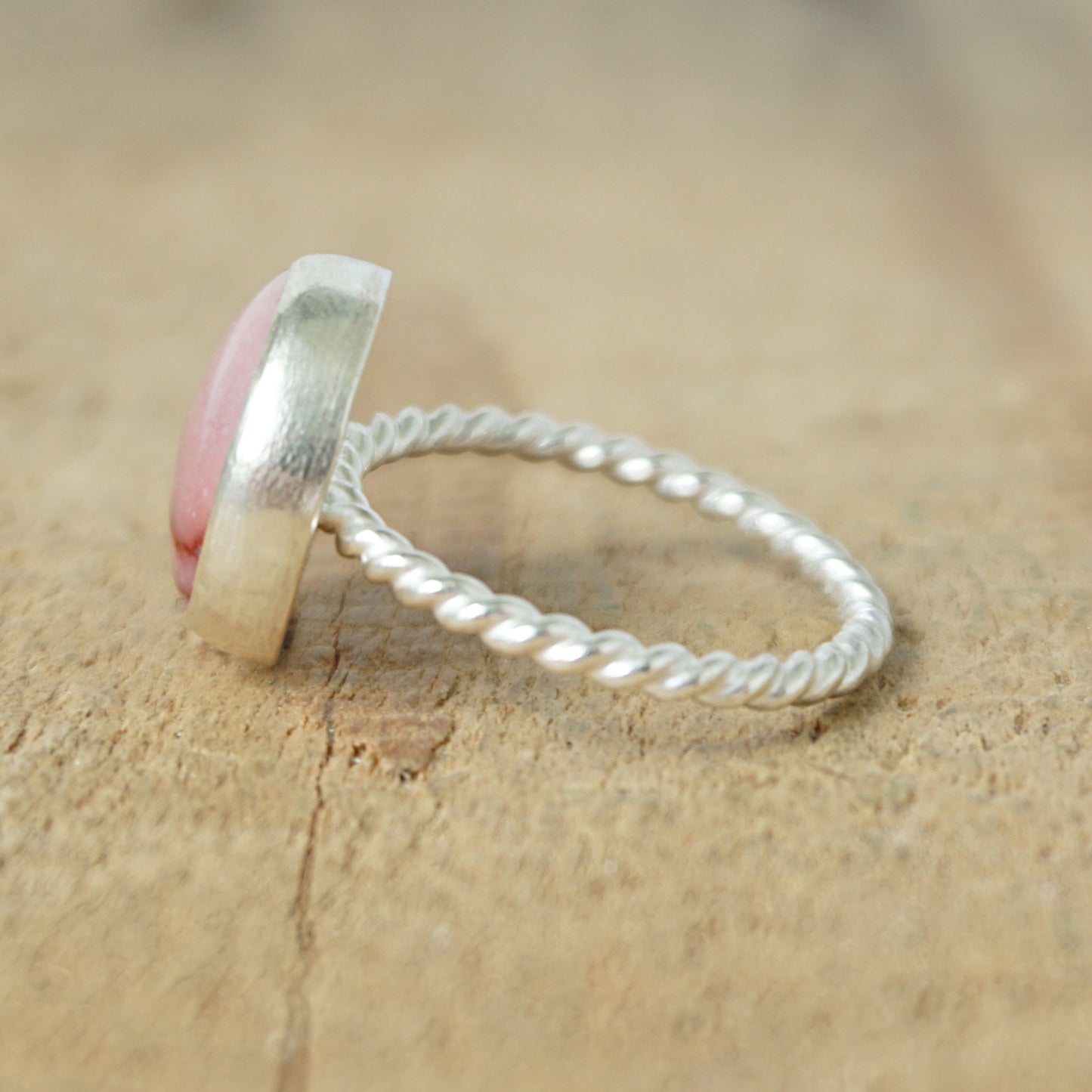 Size 8 Mookalite Jasper Stacking Ring