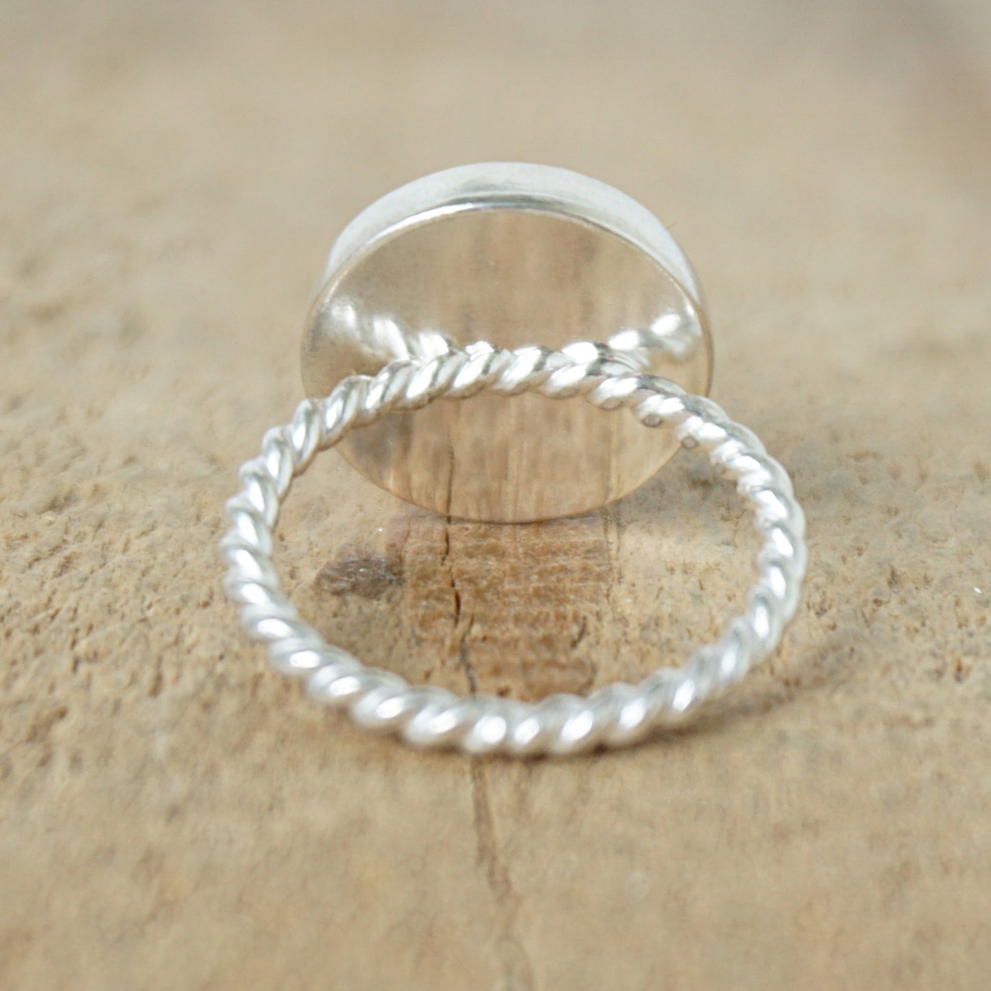 Size 6 Mookalite Jasper Stacking Ring