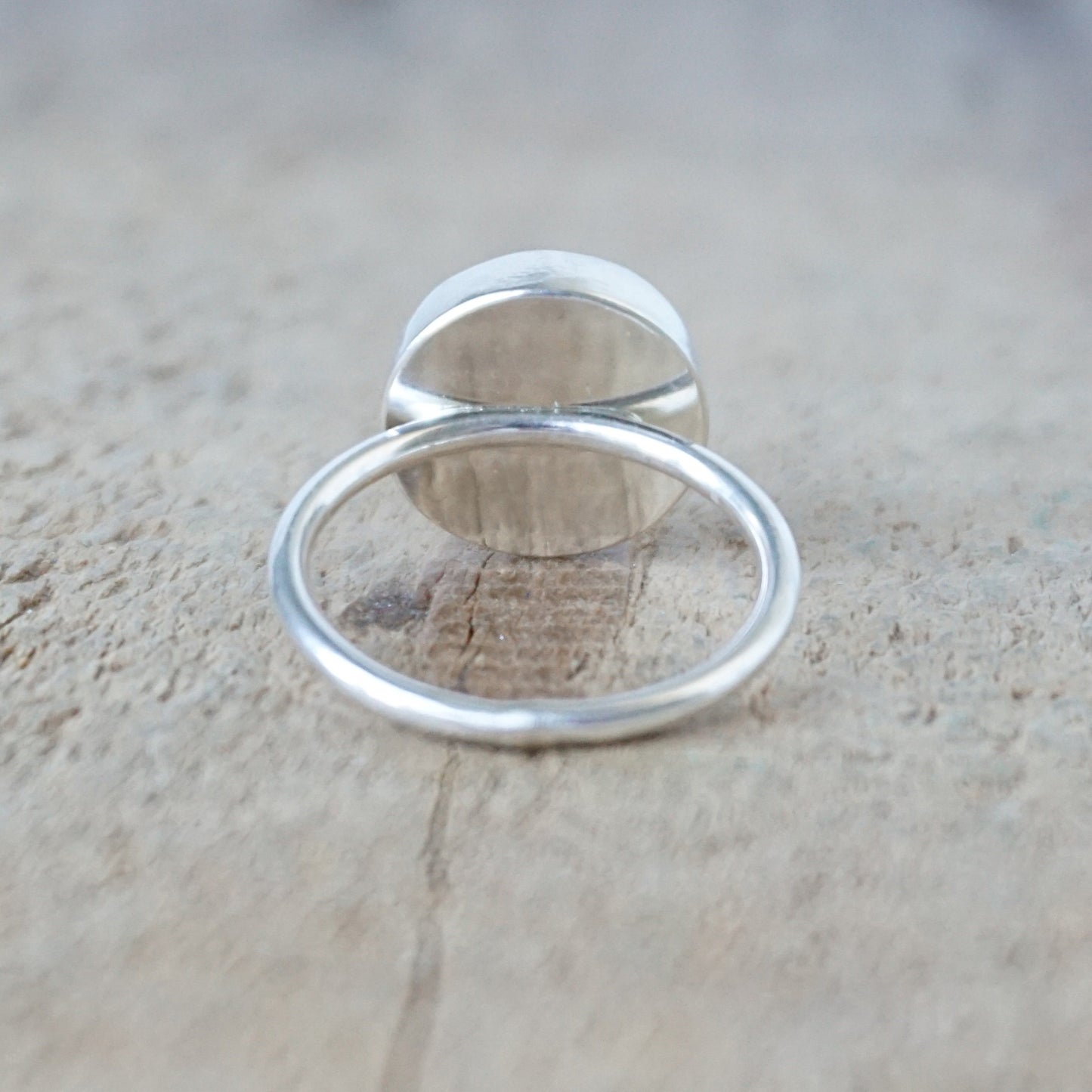 Size 6 Prehnite Stacking Ring