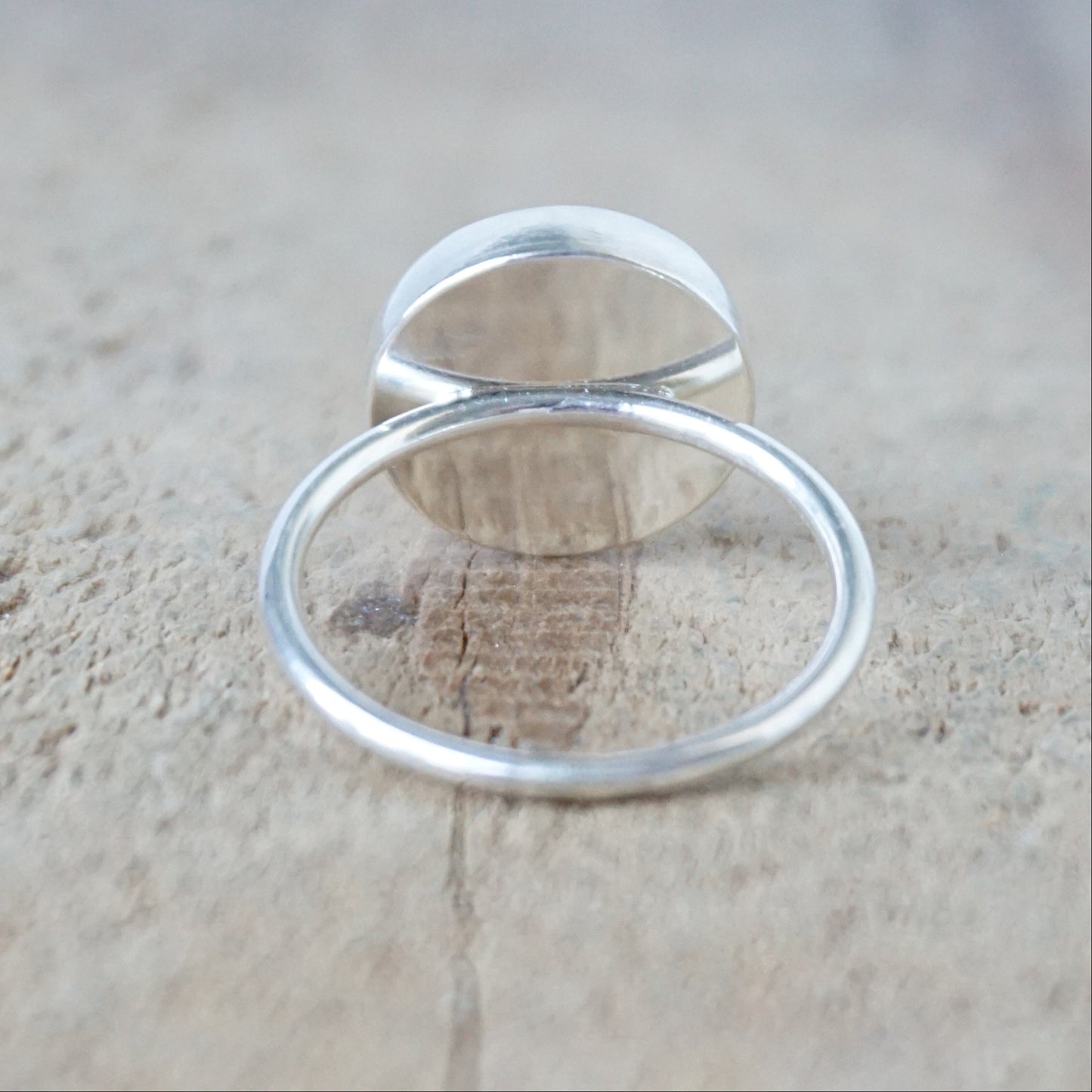 Size 9 Mookalite Jasper Stacking Ring