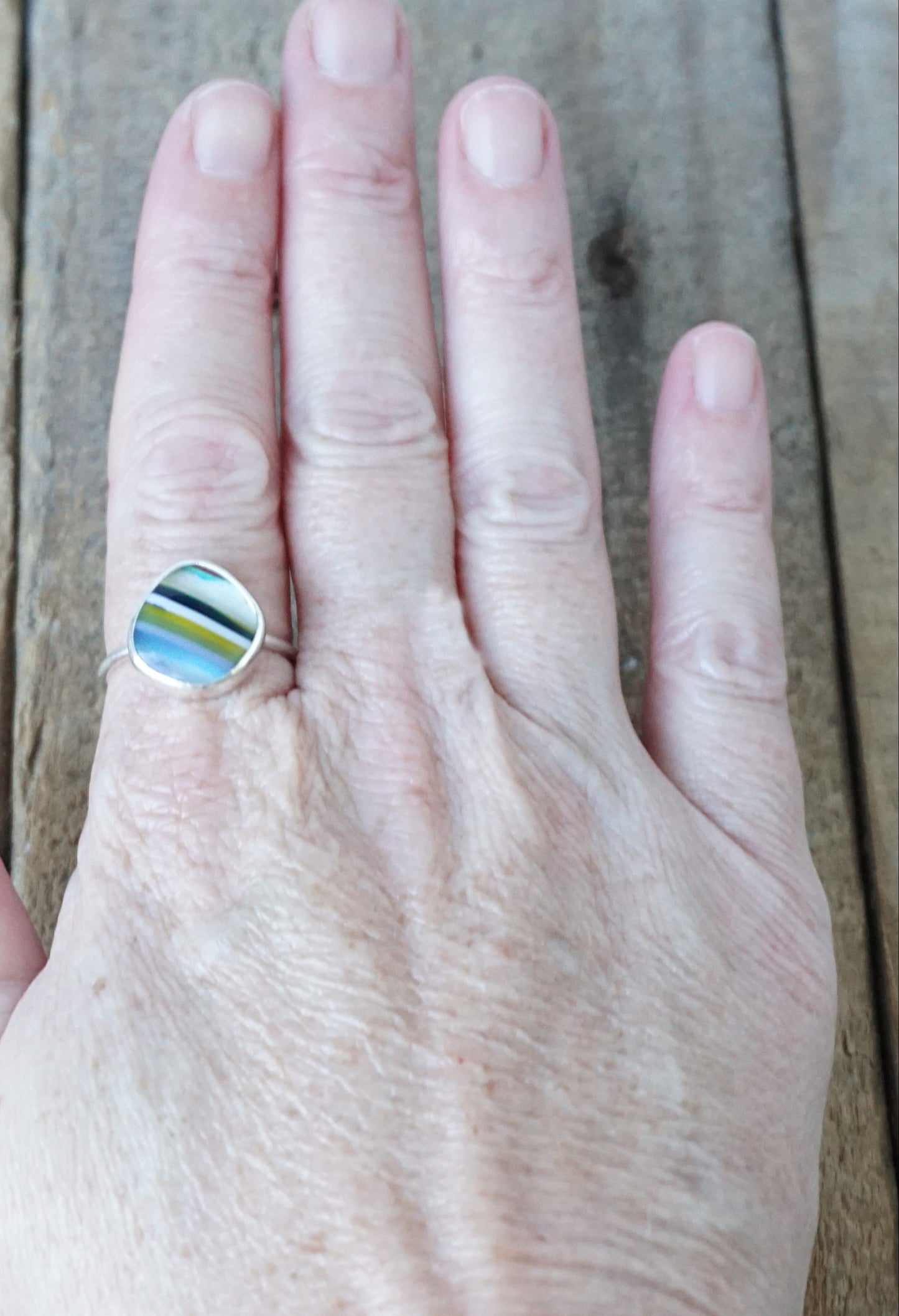 Size 9 1/2 Surfite Stacking Ring