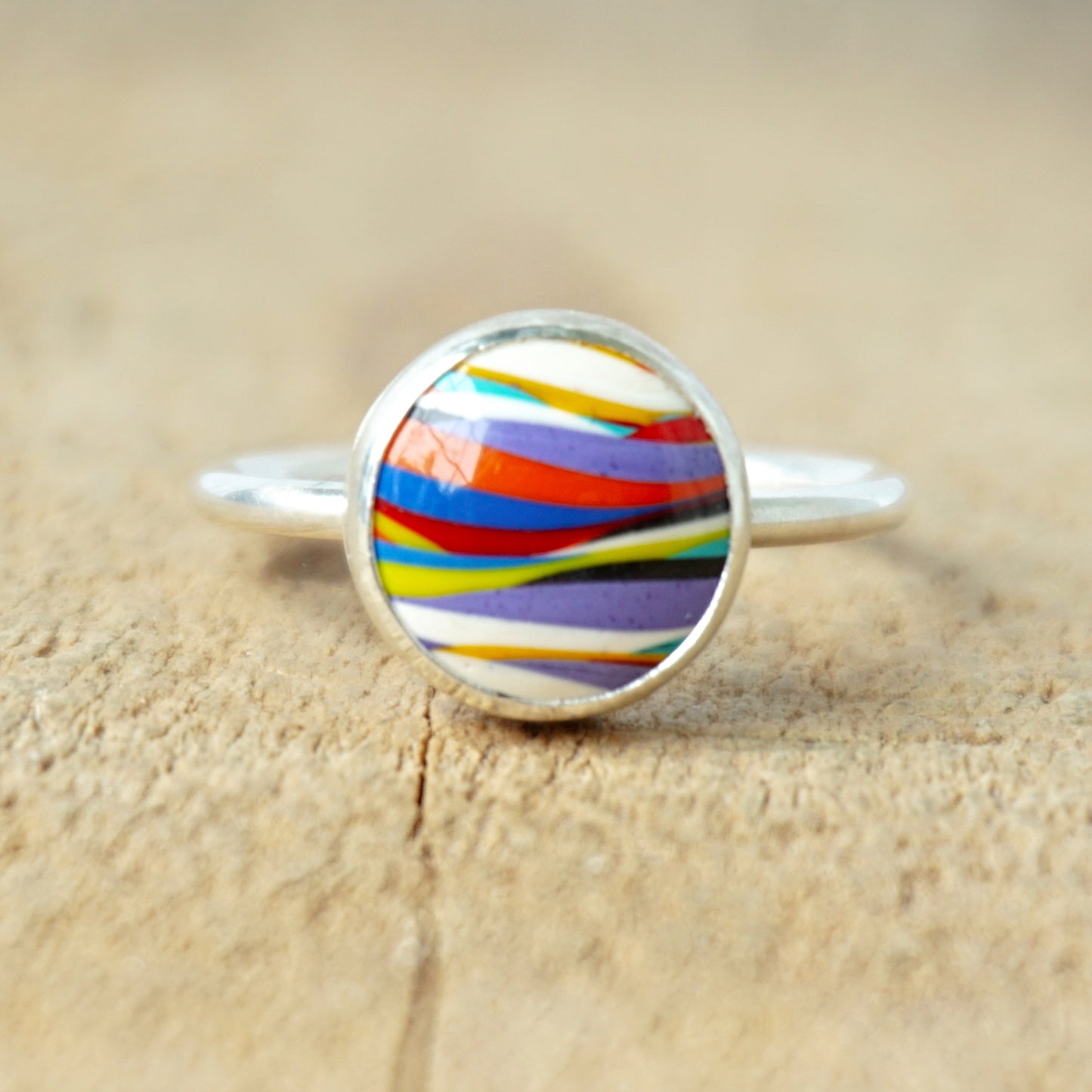 Size 7 1/2 Surfite Stacking Ring