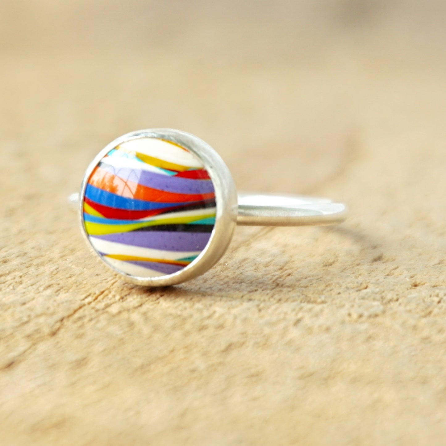 Size 7 1/2 Surfite Stacking Ring