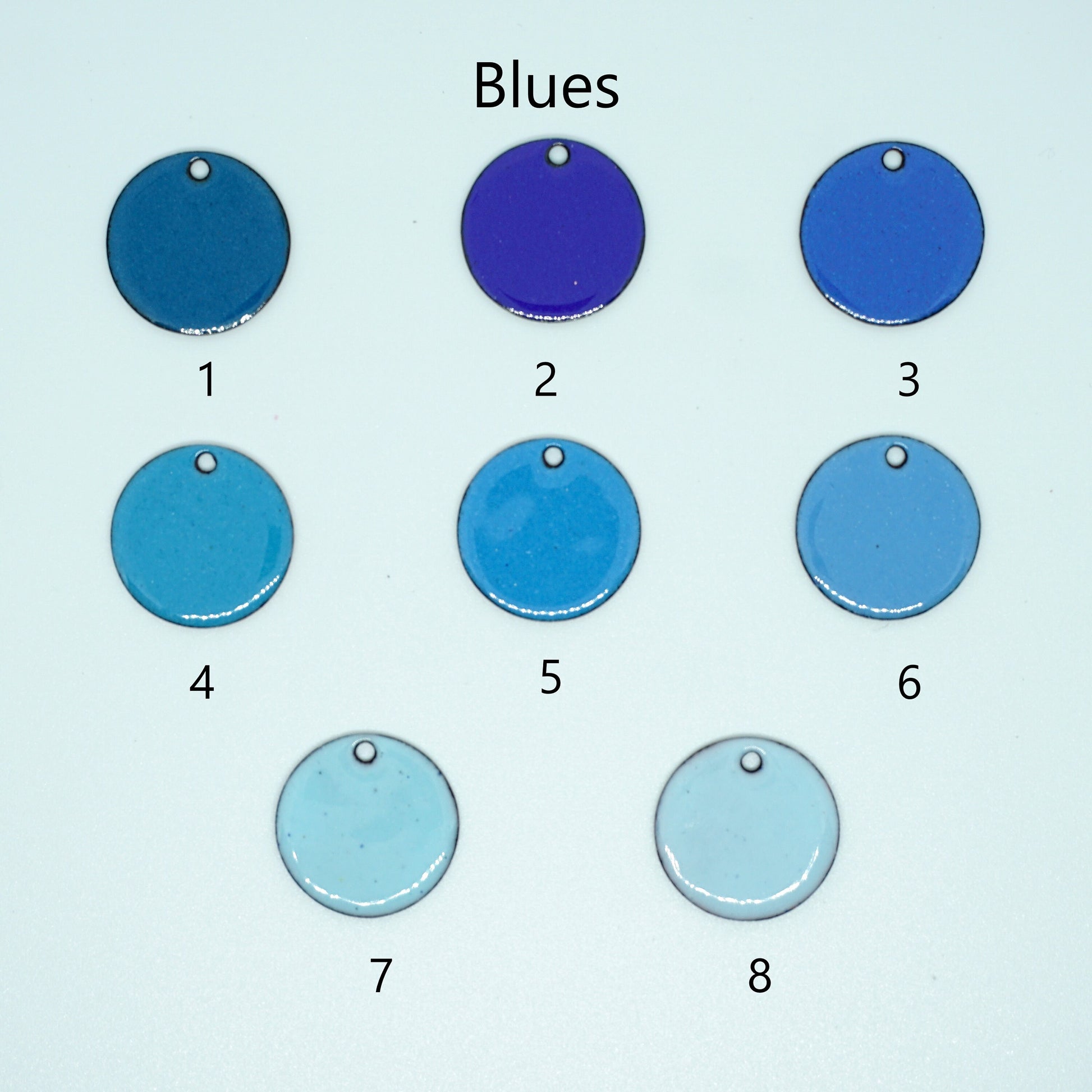 Hand Stamped Sterling Silver Anchor on Enamel Pendant - Choose Your Color - Enamel Necklace, Anchor Jewelry