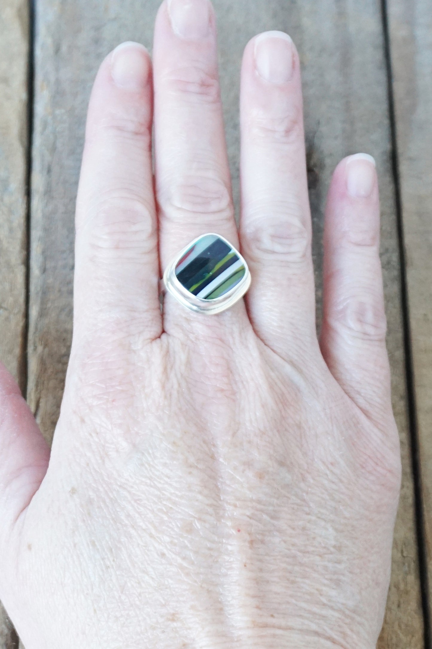 Size 7 1/2 Surfite Statement Ring