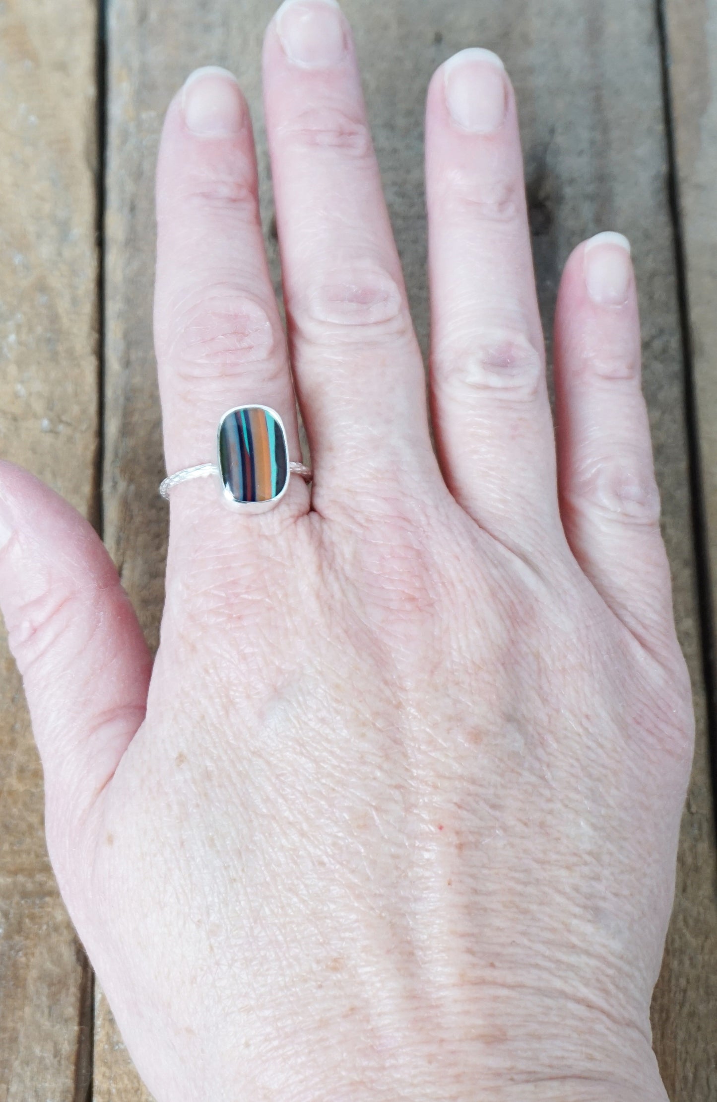 Size 10 1/4 Surfite Stacking Ring