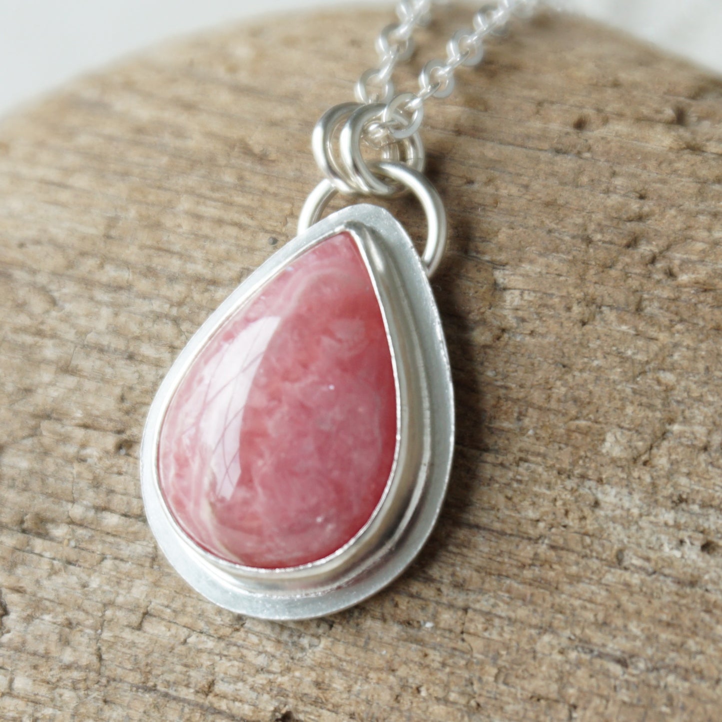 Rhodochrosite Pendant