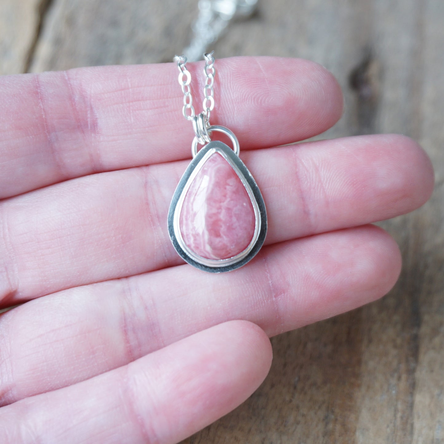 Rhodochrosite Pendant