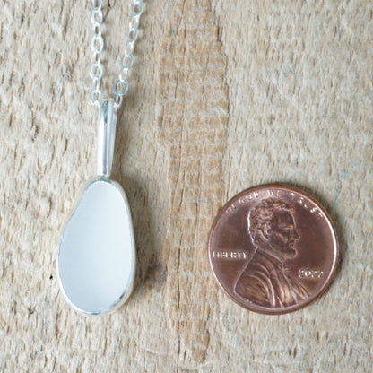 Light Lavender Sea Glass Pendant