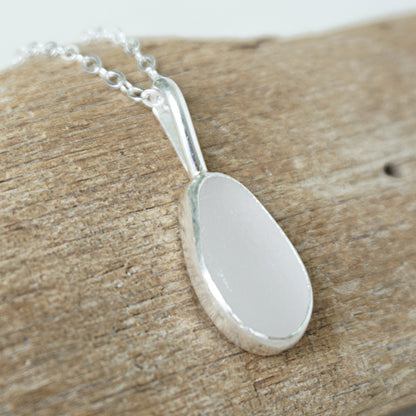 Light Lavender Sea Glass Pendant