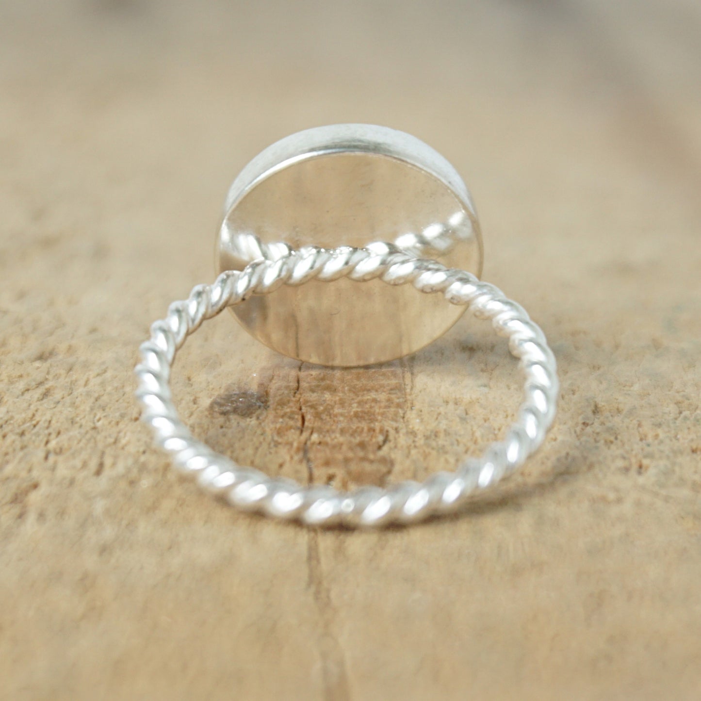 Size 8 Mookalite Jasper Stacking Ring