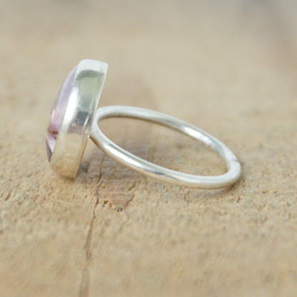 Size 7 Mookalite Jasper Stacking Ring