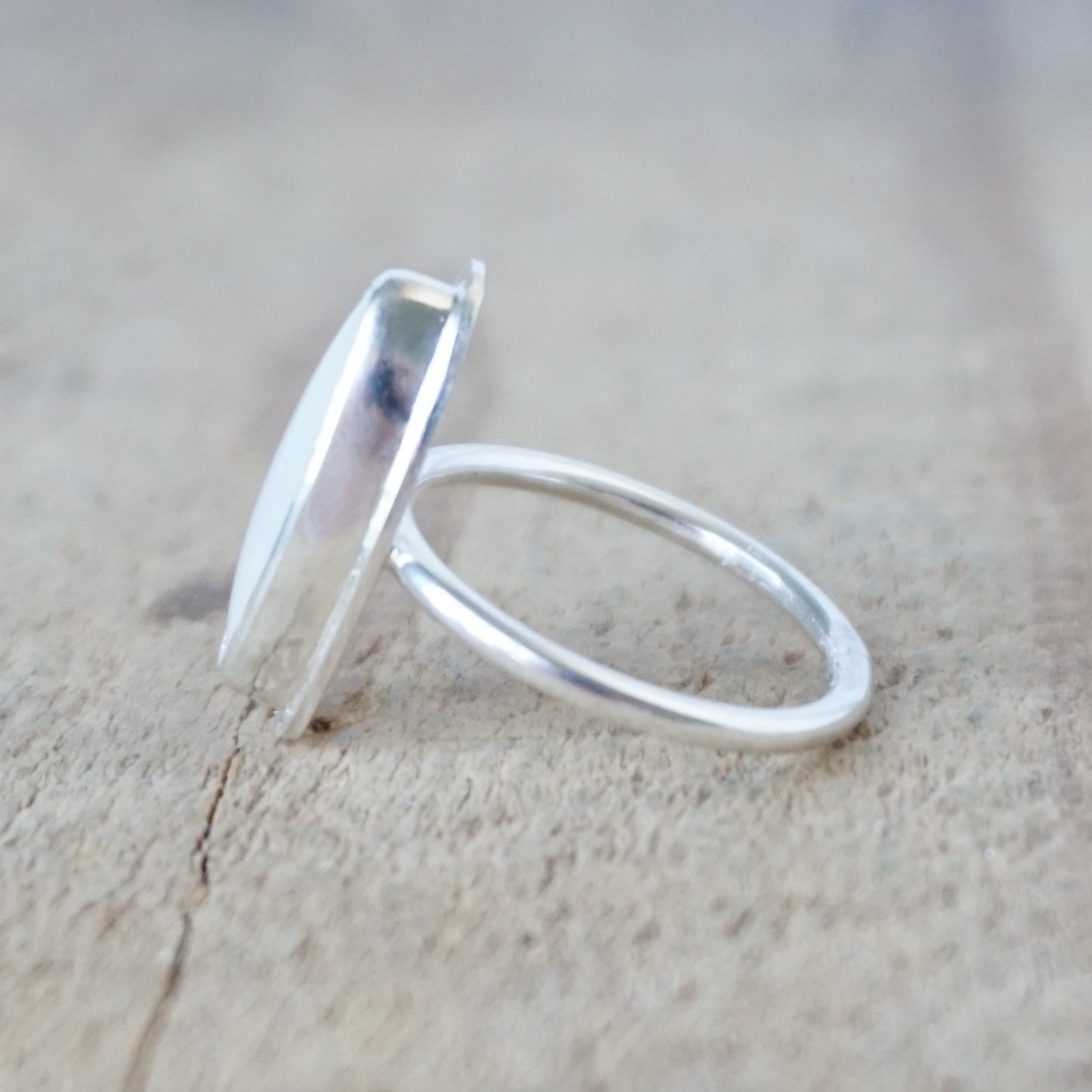 Size 6 Mother of Pearl Stacking Ring