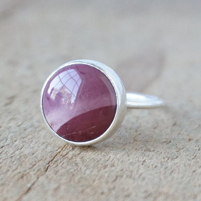 Size 9 Mookalite Jasper Stacking Ring