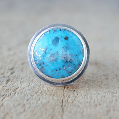 Size 6 1/2 Persian Turquoise Statement Ring