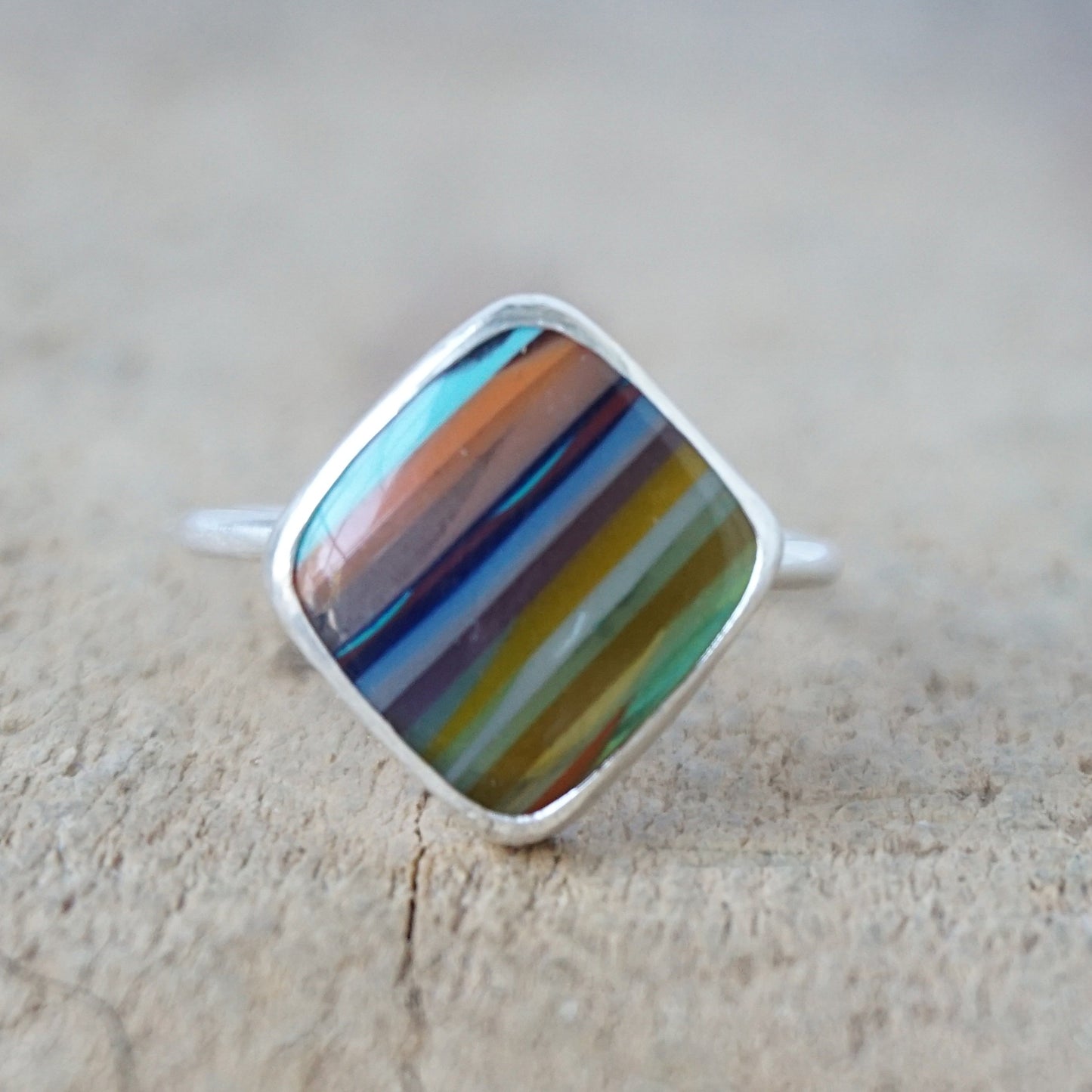 Size 8 Surfite Stacking Ring