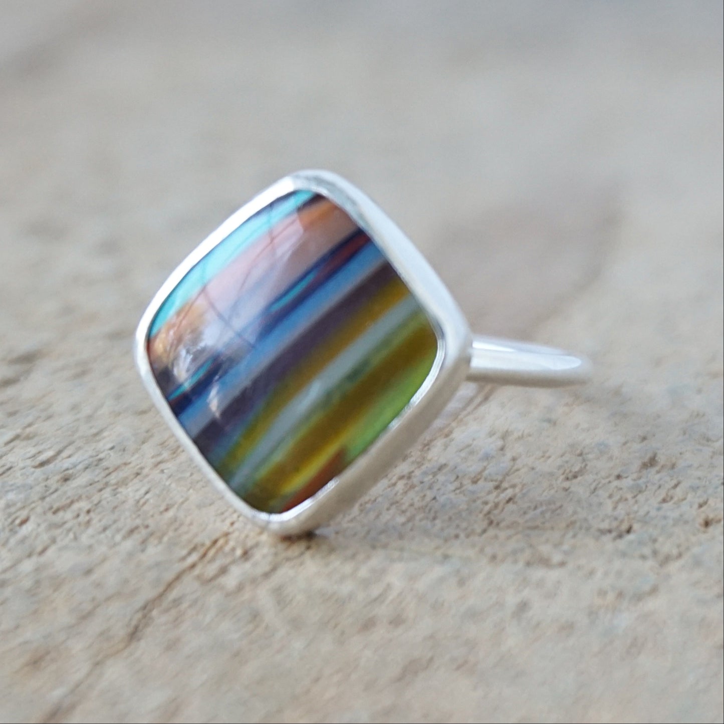 Size 8 Surfite Stacking Ring