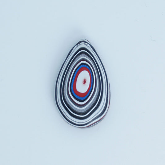 teardrop fordite cabochon available for custom order