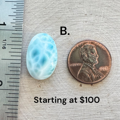 Larimar - Available for Custom Order - Prices Starting At: