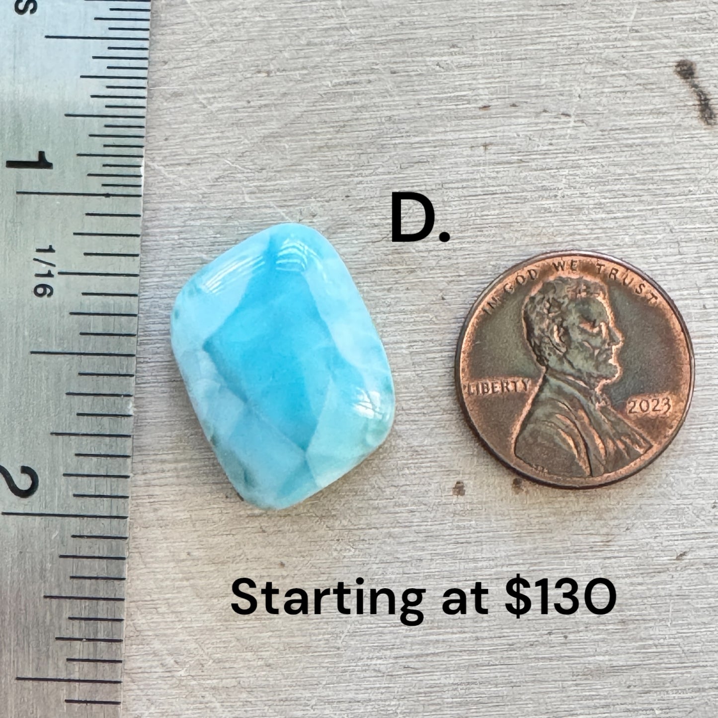 Larimar - Available for Custom Order - Prices Starting At: